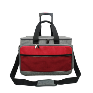 2024 Logo personnalisé grand fourre-tout de luxe décontracté 600D Camouflage 20L sac isotherme pique-nique en plein air vin bière poisson déjeuner - Product Image 6