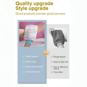 Fournisseur OEM/ODM fiable en Chine Gants exfoliants pour les mains Gants exfoliants en nylon pour soins <span class=keywords><strong>de</strong></span> la peau doux - Product Image 4