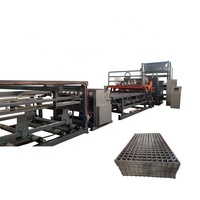 Machine à souder en treillis métallique 3 - 6 mm Fabricant de treillis métallique soudé par rouleau CNC automatique Machine de fabrication de filets en treillis métallique