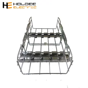 Trade Assurance CE Certificated 3000MM Length Metal Wire Mesh Cable Tray