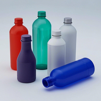 Bouteilles en plastique PP sans BPA moulées par soufflage en gros - Emballages personnalisables pour boissons énergisantes et autres boissons avec espace pour l'étiquette