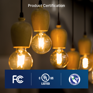 G16.5/G50 hổ phách E12 110-130V 4W 2200K 330lm cri90 Dimmable dẫn ánh sáng bóng đèn <span class=keywords><strong>FCC</strong></span>/chứng nhận trong nhà tương thích khác nhau đồ đạc - Product Image 4