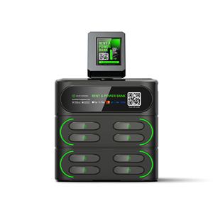 Sản Phẩm Mới 8 Khe Cắm Alquiler De Ngân Hàng Điện Xếp Chồng Cho Thuê Điện Thoại Di Động Sạc Trạm Ngân Hàng Điện Kiosk Với POS Máy Bán Hàng Tự Động - Product Image 1