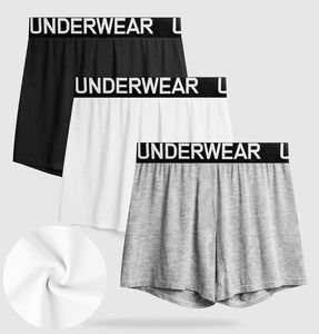 Culotte de luxe personnalisée pour hommes, sous-vêtements classiques, confortables, respirants, avec logo brodé, shorts personnalisables pour hommes - Product Image 2