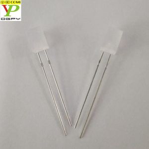 Trung Quốc Nhà cung cấp 234/255/257 <span class=keywords><strong>LED</strong></span> Diode 557 vuông màu đỏ màu xanh lá cây màu xanh màu vàng trắng cam (Hổ phách) với màu sắc Milky khuếch tán ống kính màu - Product Image 6