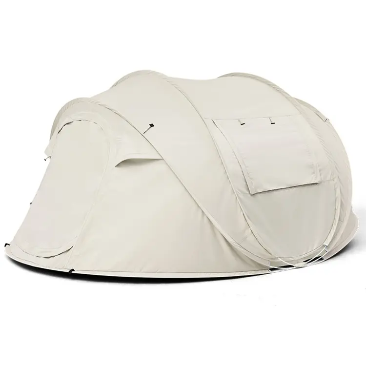 Aangepaste Auto Familie Camping Outdoor Waterdichte 2 Of 4 Of 6 Of 8 Persoons Draagbare Automatische Instant Tente Dome Pop-Up Bed Tent