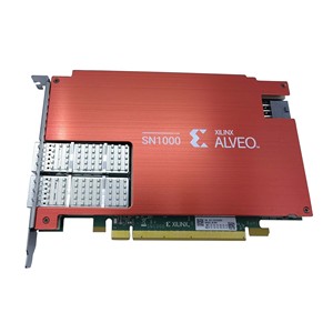 การ์ดเครือข่าย XILINX Alveo SN1000 SmartNICs 2x100G 2xQSFP28 พร้อม PCle Gen 3 X16/Gen 4 X8 - Product Image 1