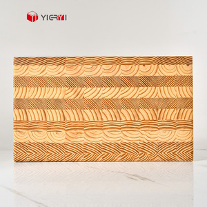 Tablas de cortar grandes de madera con veta de extremo, reversibles, tipo bloque de carnicero, para cocina, carne, servicio de alimentos al aire libre y corte. - Product Image 2