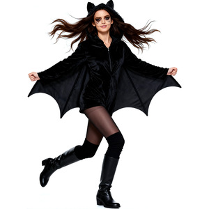 Costume de scène de cosplay de Batman pour femmes, Halloween, costume familial, combinaison pour filles, fête dansante - Product Image 4