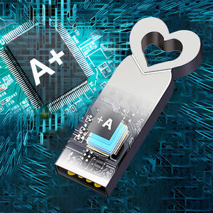 Clés <span class=keywords><strong>USB</strong></span> personnalisées en forme de cœur, 2.0 3.0 haute <span class=keywords><strong>vitesse</strong></span> C10 U1 U3 V30 V60, puces 100% originales, <span class=keywords><strong>clé</strong></span> <span class=keywords><strong>USB</strong></span> - Product Image 2