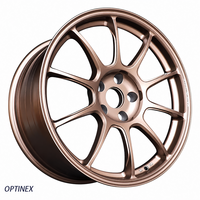 Jantes forgées sur mesure multi-rayons bronze 17 18 19 20 21 22 pouces 5x120 5x114.3 5x112 5x130 pour Mustang Corvette Porsche