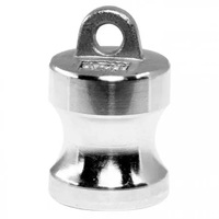 Kopling Cepat Camlock Shutoff Male/Female Thread Hose Barb, Baja Tahan Karat SS304/SS316 Aluminium Tekanan Rendah, Mesin CNC, untuk Bahan Bakar