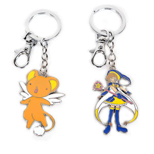 <span class=keywords><strong>Llavero</strong></span> de Anime <span class=keywords><strong>Card</strong></span> <span class=keywords><strong>Captor</strong></span> <span class=keywords><strong>Sakura</strong></span>, Personaje de Dibujos Animados, <span class=keywords><strong>Llavero</strong></span> de Metal - Product Image 3