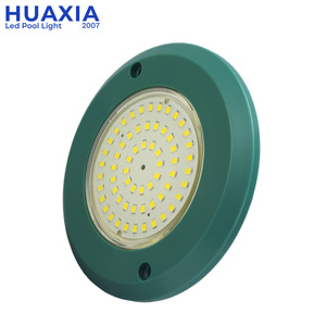 New Colorful ABS bìa nhựa đầy ánh sáng hồ bơi 12V DC IP68 không thấm nước mỏng siêu mỏng dưới nước RGB bơi dẫn đèn hồ bơi - Product Image 1