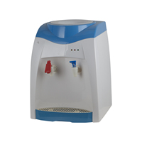 Mini distributeur d'eau de comptoir chaud/froid électronique avec double robinet