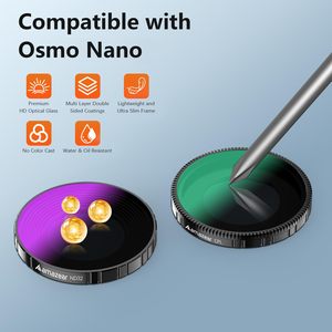 Amazear Ensemble de filtres ND&CPL 4 en 1 Revêtement multicouche Accessoires pour appareil photo pour DJI OSMO Nano - Product Image 5