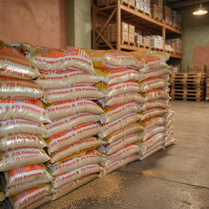 ข้าวหอมมะลิไทยออร์แกนิค 25% ข้าวขาวบด เนื้อเหนียว แห้ง - Product Image 2