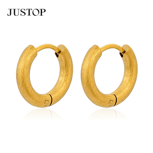 Aros en Forma de Corazón de Moda, OEM/OEM, Acero Inoxidable Impermeable, Chapado en Oro de 18K, Hipoalergénico, Proveedor de Joyería Vintage de Moda - Product Image 6