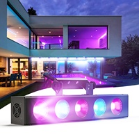 Projecteur de scène professionnel 80W LED RGBW DMX512 4-en-1 5-yeux COB à matrice de points pour hôtels et bars/KTV