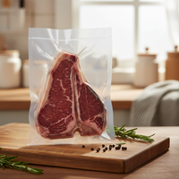 Sac de mise sous vide gaufré sans BPA 8x12 pouces de qualité alimentaire pour conservation des aliments avec design à canaux d'air