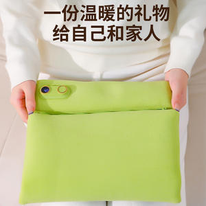 Sac chauffant rechargeable en graphène 1200 mAh, alimenté par USB, en peluche, pour rétention de chaleur, pour femmes, pour réchauffer le ventre - Product Image 4