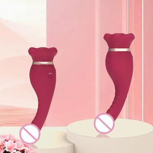 Wireless Remote Control Silicone Tongue Licking <b>Vibrator</b> Heating Telescopic Features 100% Waterproof USB Rechargeable for Women - Product Image 1
