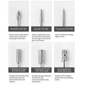 Nuevo Diseño de Lima de Uñas Eléctrica Inalámbrica, Pulidora Profesional para Manicura y Pedicura, Máquina de Taladro para Uñas con Lámpara UV - Product Image 5