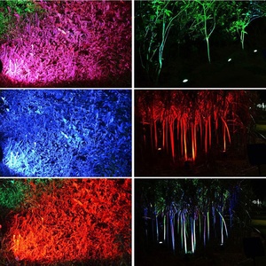 Đèn LED Sân Vườn Ngoài Trời, Đèn Sân Vườn Năng Lượng Mặt Trời RGB Đầy Màu Sắc 2 3 5 Bộ Đèn Chiếu Sáng - Product Image 5