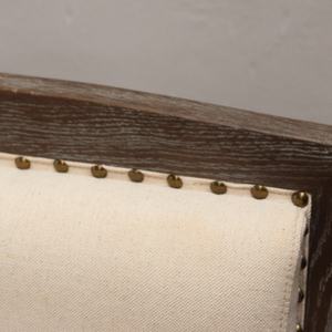 เก้าอี้โยกไม้สไตล์วินเทจสำหรับห้องนั่งเล่น หุ้มผ้า สำหรับผู้ใหญ่ - Product Image 5