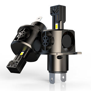 Blanco frío 120W accesorios de aluminio para coche 12000lm H4 LED faros bombilla Auto H7 H11 Luce 9005 9006 6000K Color nuevo 12V voltaje - Product Image 1