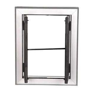 Puerta de gato magnética de plástico ABS, puerta de vidrio transparente, para cachorros y perros