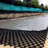 Укрепленные подпорные стены BinBo из геосетки HDPE: прочное, экологичное укрепление дорожного полотна и стабилизация грунта для рек