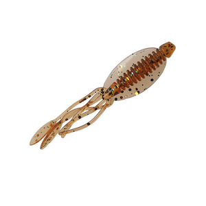 Señuelo de calamar suave de 65 mm y 0,8 g, cebo de silicona para pesca de pez mandarín en agua dulce - Product Image 3