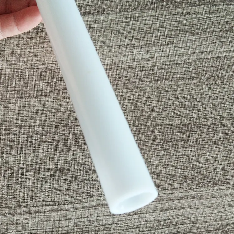 थोक व्यास 25mm 50mm 60mm 70mm दूधिया सफेद pmma प्लास्टिक एक्रिलिक ट्यूब/पाइप