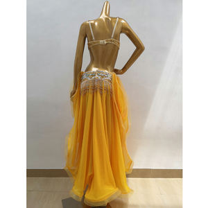 <span class=keywords><strong>Costume</strong></span> de danse du ventre professionnel pour femmes, vente chaude, tenue pour spectacle sur scène, ensemble de 3 pièces, <span class=keywords><strong>costume</strong></span> de danseuse de carnaval orné de perles - Product Image 2