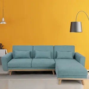 Home Furniture Living Room Sofa Factory supplier living room L shape foldable sleeper sofa cum bed sofa bed