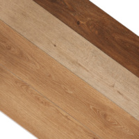 Plancher en plastique de luxe commercial, imitation bois, plinthe, revêtement de sol en vinyle PVC, clic, pour intérieur, carrelage, clic, sol SPC