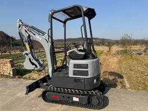 Новый мини-экскаватор 2026 года с бесплатной доставкой, двигатель Kubota, стандарт EPA EURO5, гусеничный компактный экскаватор 1,8 тонны с ковшом-пальцем - Product Image 6