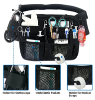 Sac banane d'allaitement multi-compartiments en nylon résistant à l'eau BSCI GRS, sac de ceinture pour infirmière, porte-outils, bandoulière, porte-bandes adhésives, médical