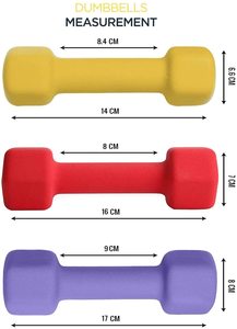 Ensemble d'haltères compact de 20 kg avec support, facile à ranger pour une petite salle de sport à domicile - Product Image 5