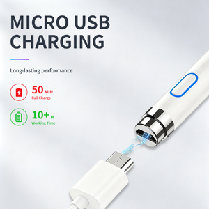 ปากกาสไตลัสแบบแอคทีฟอเนกประสงค์หน้าจอสัมผัสปากกาอัจฉริยะ USB ชาร์จสไตลัสสำหรับ <span class=keywords><strong>iPad</strong></span> Samsung Huawei Xiaomi - Product Image 4
