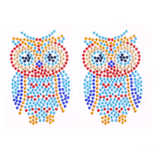 Strass mamelon Pasties jetable mignon Animal sein décoré autocollant fête cristal Pasties <span class=keywords><strong>diamant</strong></span> mamelons couverture - Product Image 3
