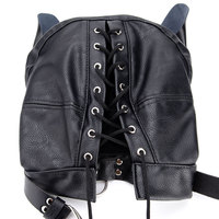 Accessoires BDSM pour animaux de compagnie, jeu de rôle pour chien, fétiche, masque de tête de chiot, masque de bondage, chapeau, produits érotiques pour adultes