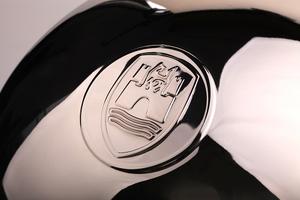 4 tapacubos abovedados de acero inoxidable compatibles con VW Tipo 1 Beetle Tipo 2 Bus Ghia Thing - Product Image 2