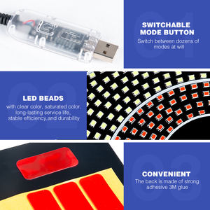 RCJ, superventas, animación interactiva, parabrisas pegado, pantalla dura, Luz antiniebla intermitente, coches, camiones, ojos guiño, Panel de demonio, nuevo - Product Image 4