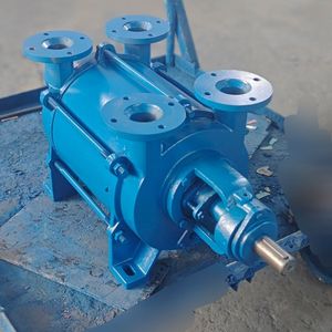 Bomba de vacío de anillo de agua de dos etapas portátil 2SK con manómetro para aplicaciones de presión - Product Image 4
