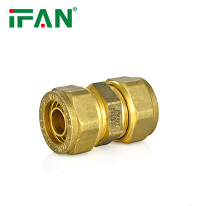 Латунные компрессионные фитинги 16 мм 18 мм 20 мм 22 мм 25 мм 26 мм 32 мм соединительные фитинги латунь - Product Image 2