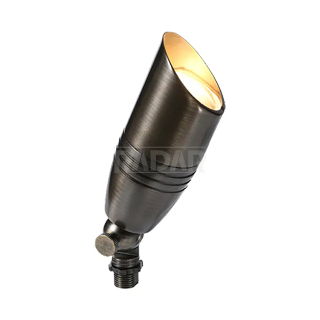 7 inch big size heavy Low voltage outdoor use directional up Lights in brass material for garden landscaping