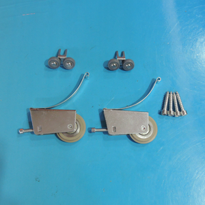 Roulettes de <span class=keywords><strong>porte</strong></span> <span class=keywords><strong>coulissante</strong></span> pour armoire JOB, roulettes à roulement de haute qualité pour <span class=keywords><strong>porte</strong></span> en verre à cadre en aluminium - Product Image 1