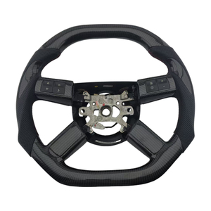 Quality Wholesale Perforated Leather Carbon Fiber Steering <b>Wheel</b> for Chrysler 300C Car Steering <b>Wheel</b> - Product Image 1